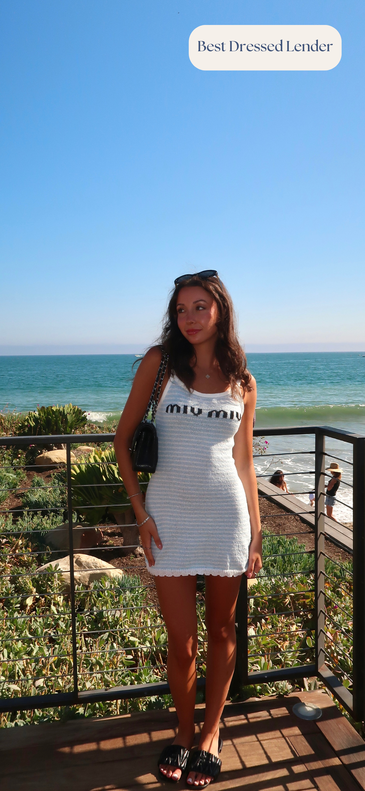 Miu Miu - Striped Mini Dress