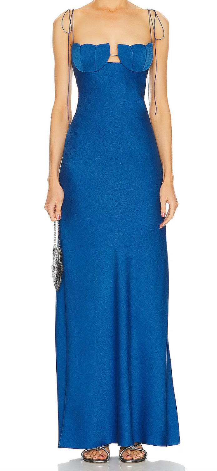 Anna October - Blue Tulip Maxi Dress