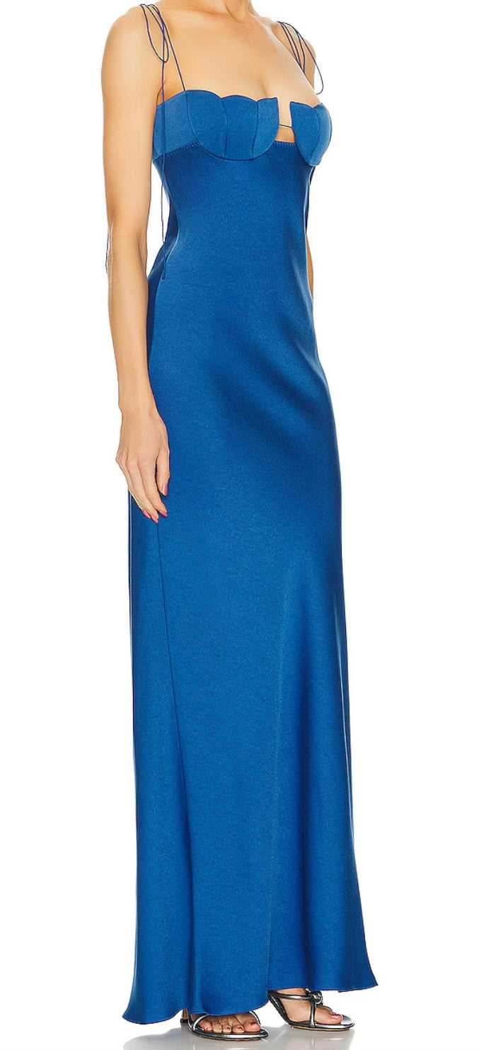 Anna October - Blue Tulip Maxi Dress