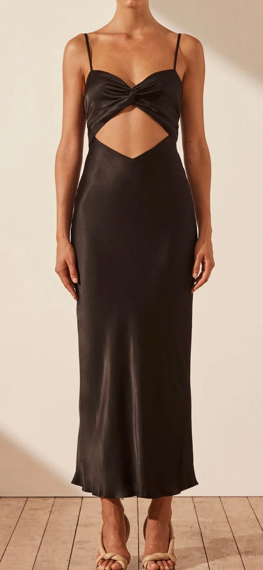 Shona Joy - Oliviera Twist Front Midi Dress