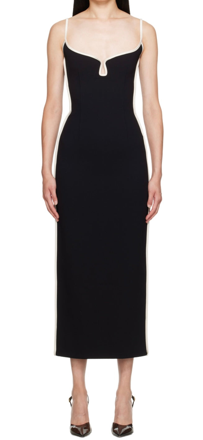 Paris Georgia - Black & White Marlo Dress