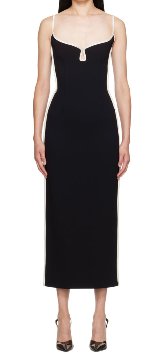 Paris Georgia - Black & White Marlo Dress