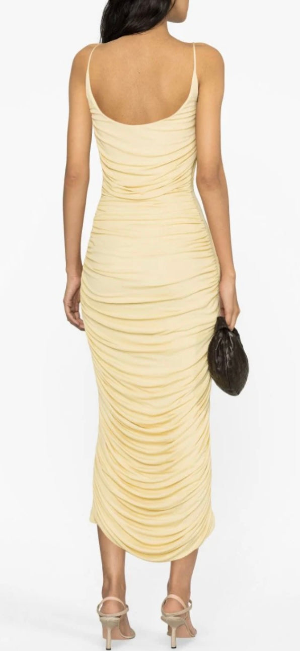 Paris Georgia - Yellow Sylvie Midi Dress