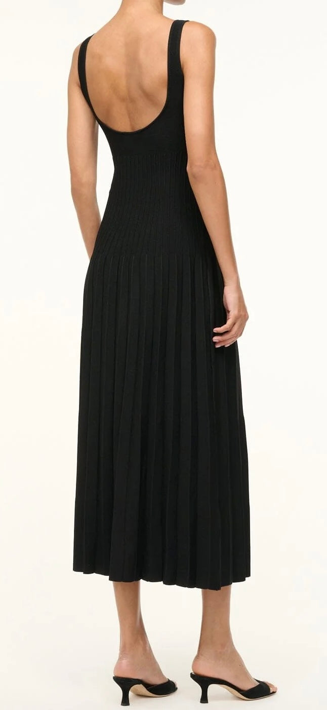 Staud - Black Ellison Dress