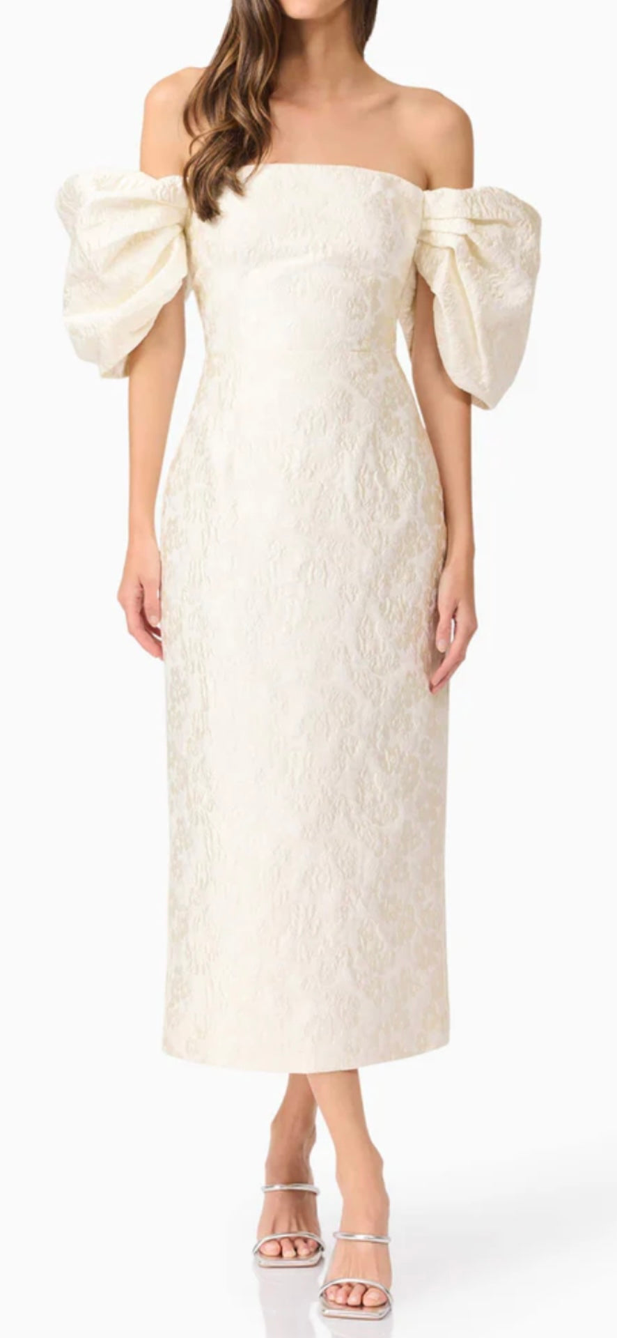 Elliatt - Galadirel Puff Sleeve Midi Dress