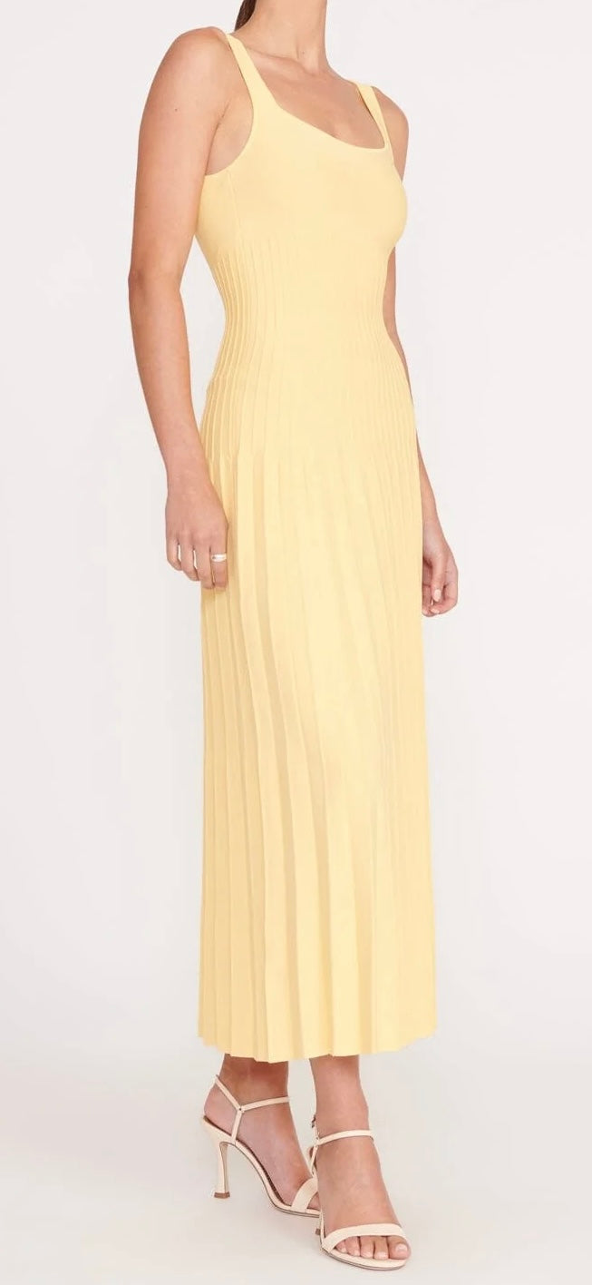 Staud - Yellow Ellison Dress