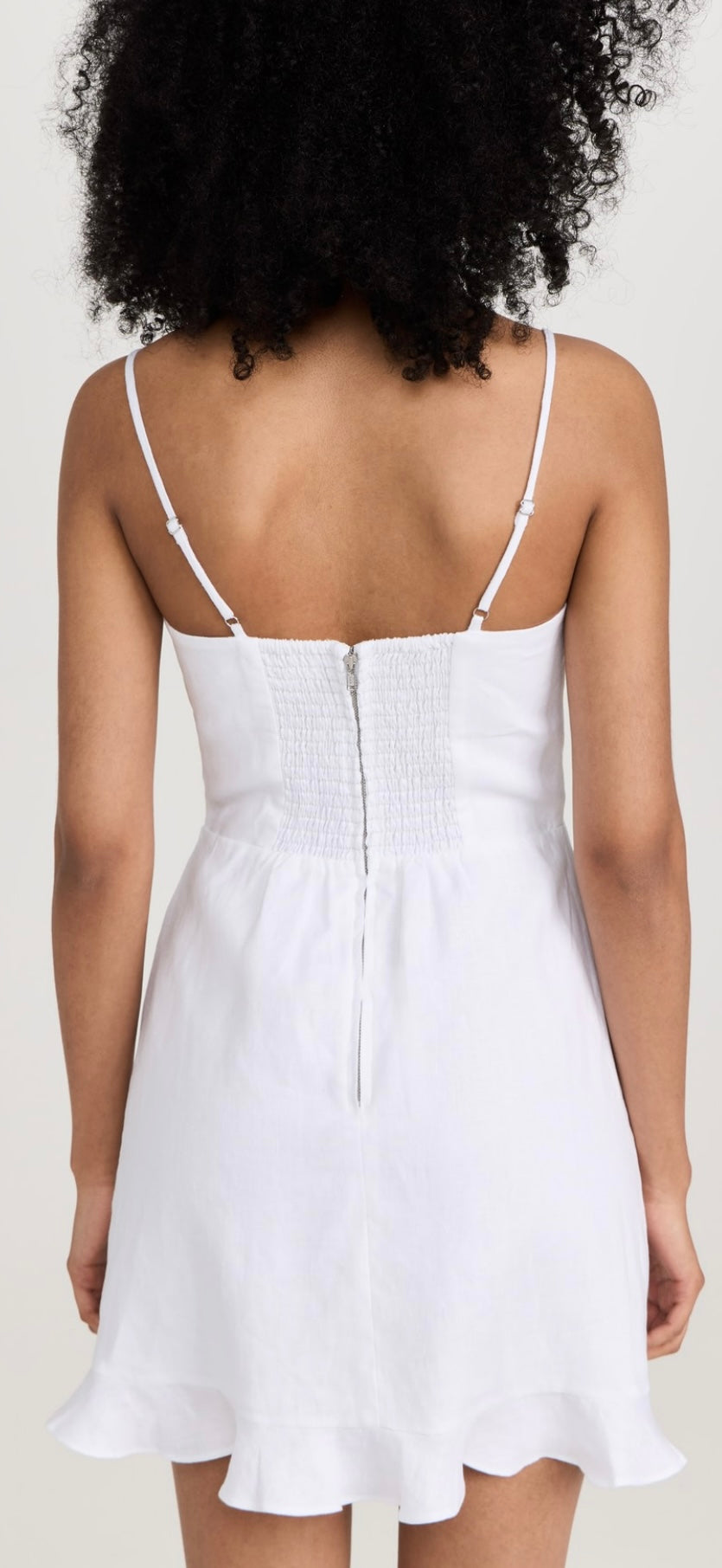 Reformation - Kiernan Linen Mini Dress