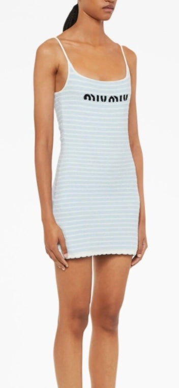 Miu Miu - Striped Mini Dress