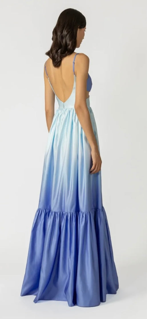 Sau Lee - Nova Gown (Blue Ombre)