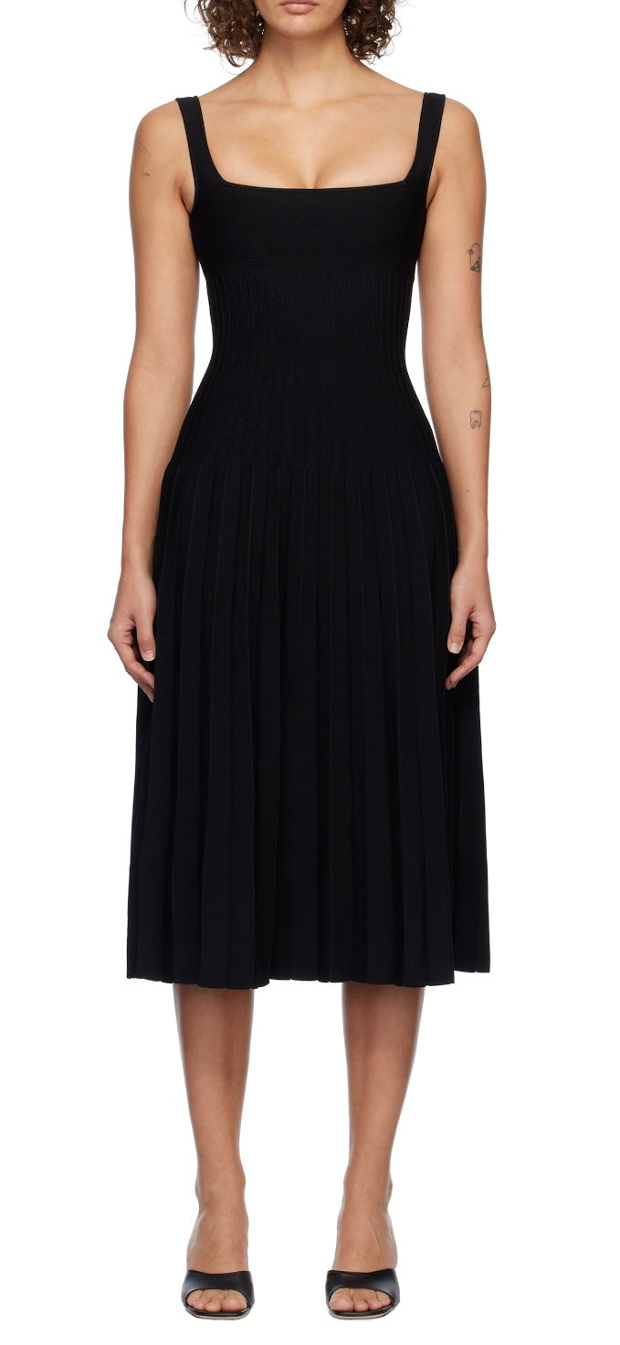 Staud - Black Ellison Dress