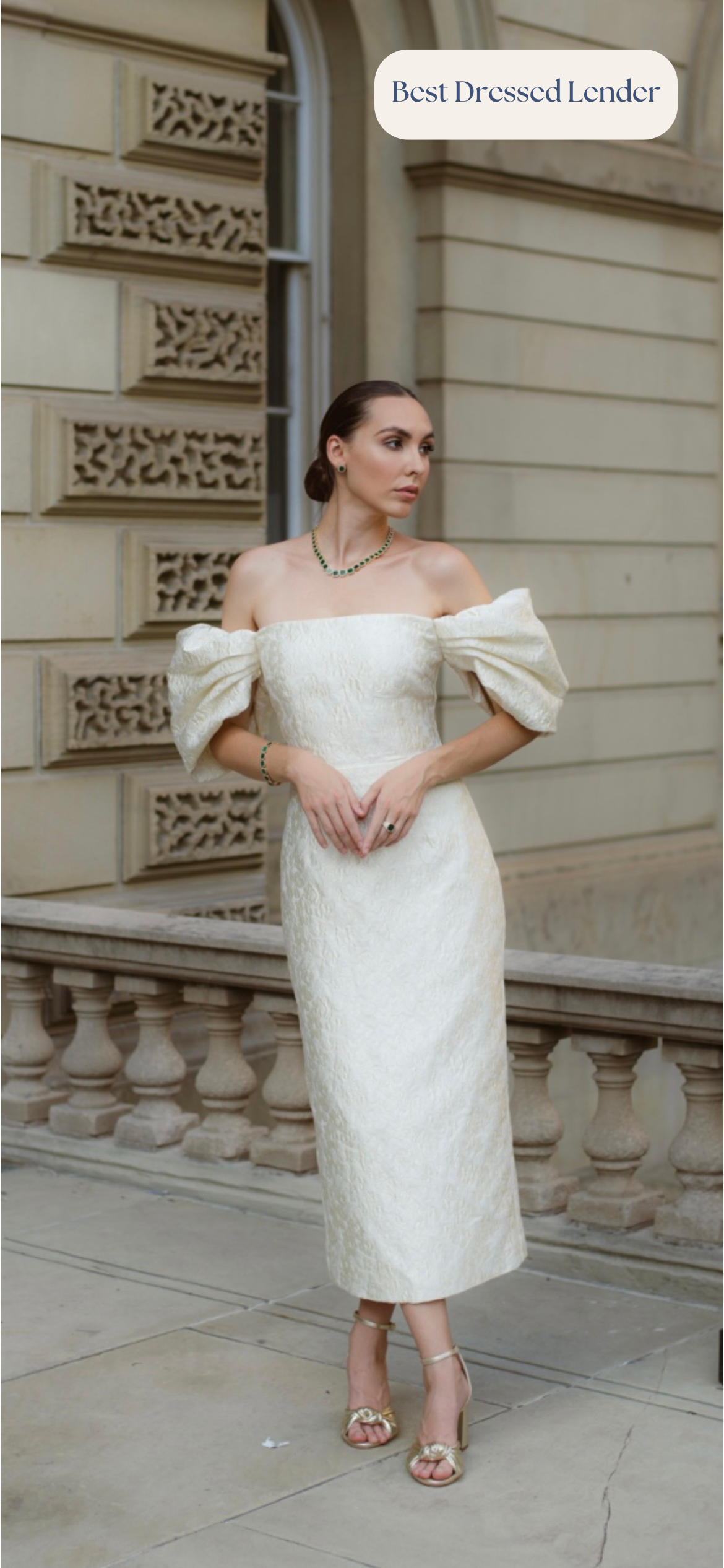 Elliatt - Galadirel Puff Sleeve Midi Dress