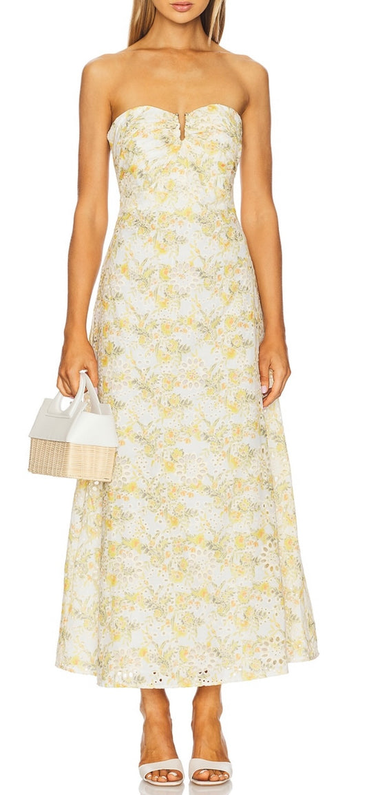 Bardot - Lora Broderie Maxi Dress
