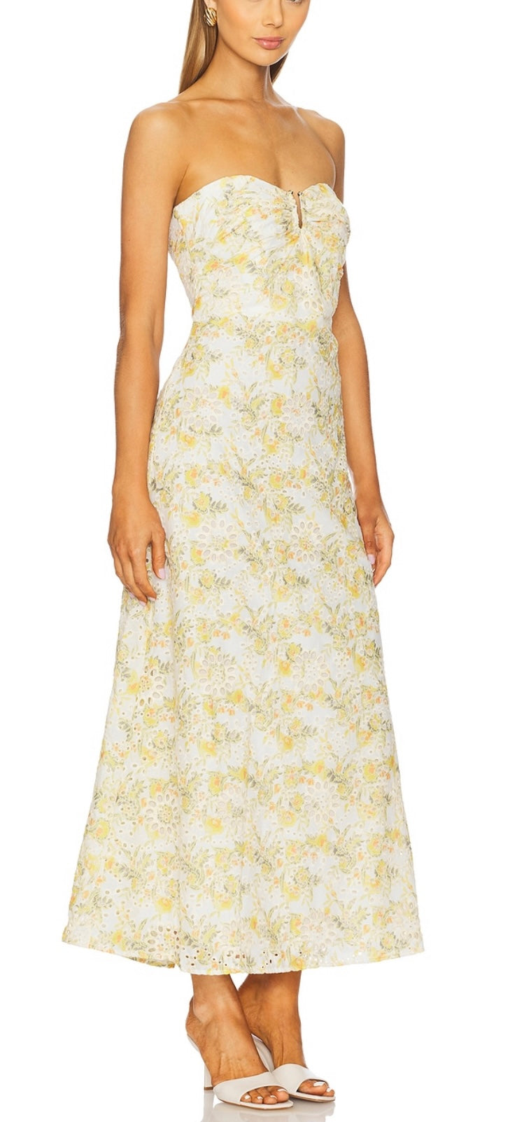 Bardot - Lora Broderie Maxi Dress