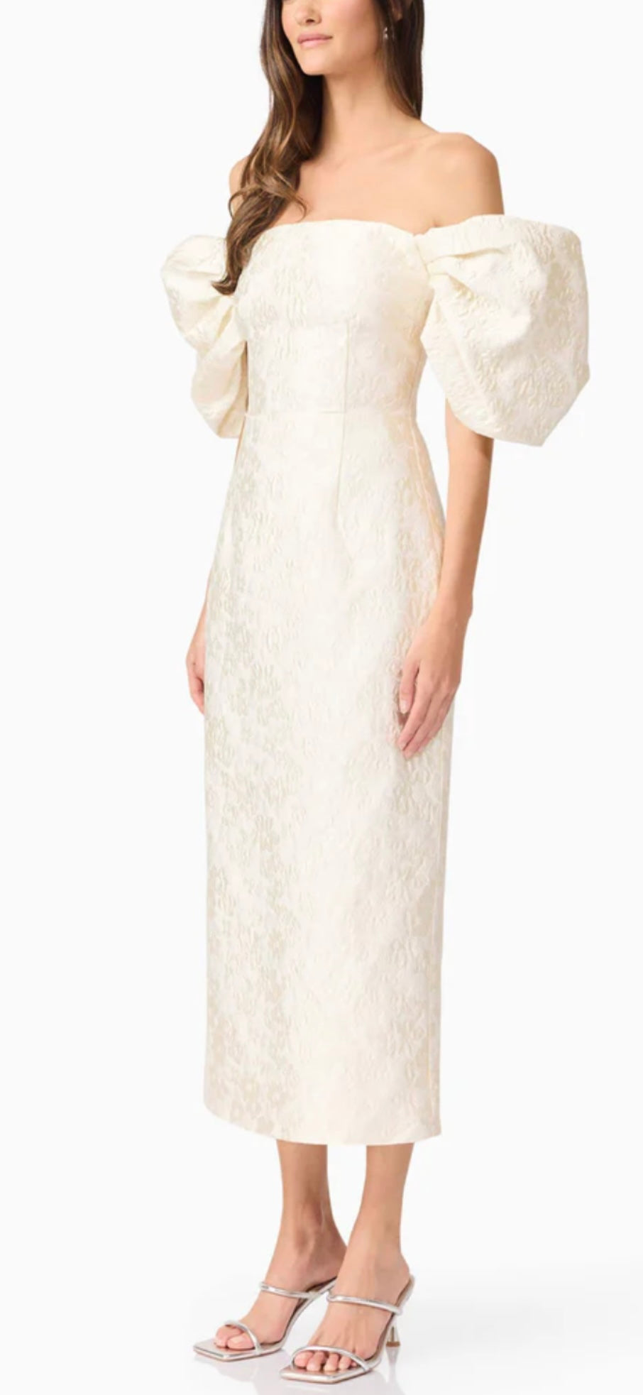 Elliatt - Galadirel Puff Sleeve Midi Dress