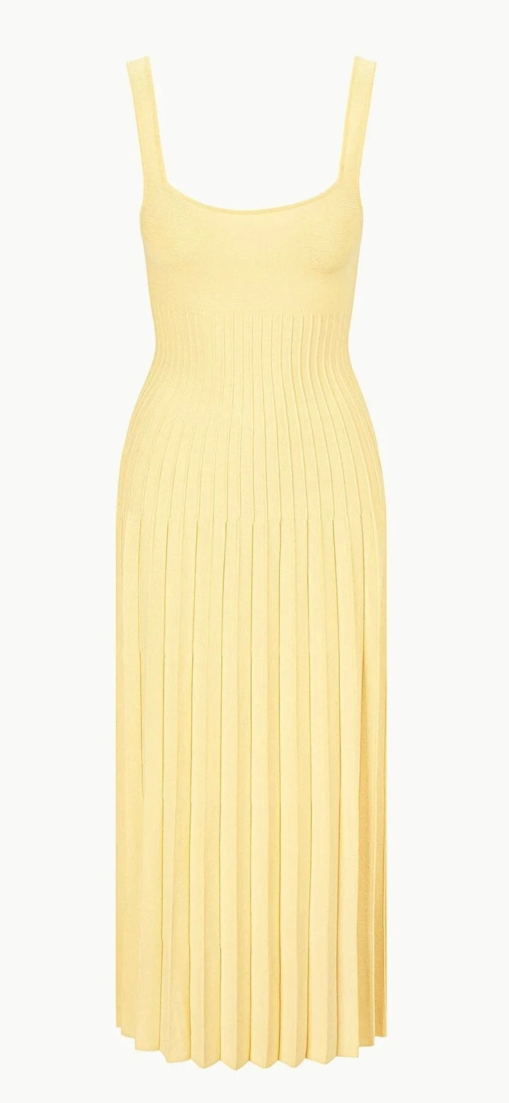 Staud - Yellow Ellison Dress