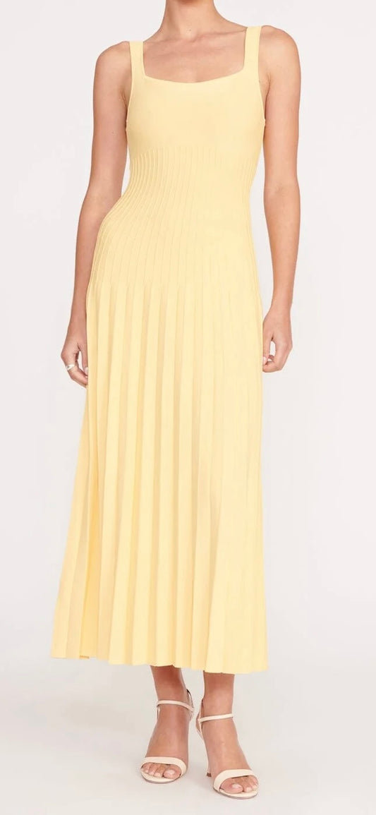 Staud - Yellow Ellison Dress