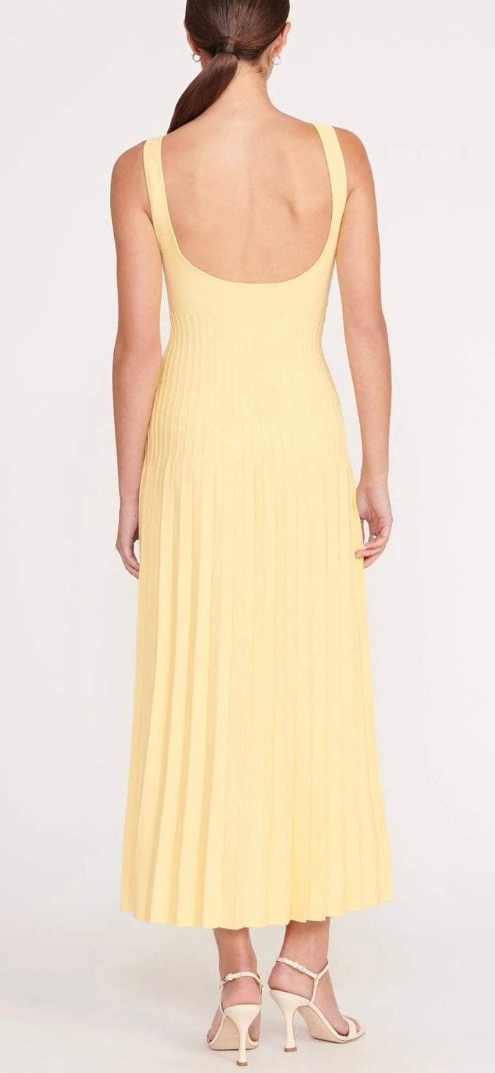 Staud - Yellow Ellison Dress