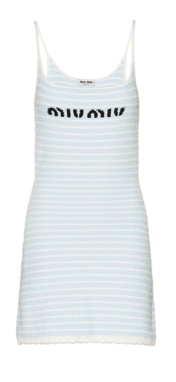 Miu Miu - Striped Mini Dress