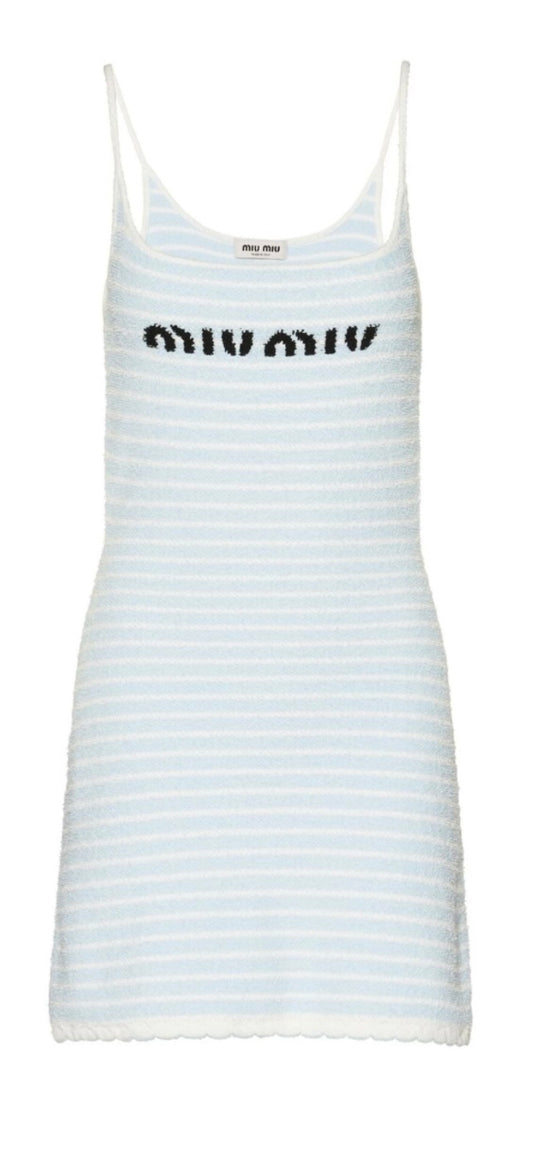 Miu Miu - Striped Mini Dress